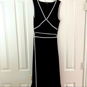 Express black wrap dress